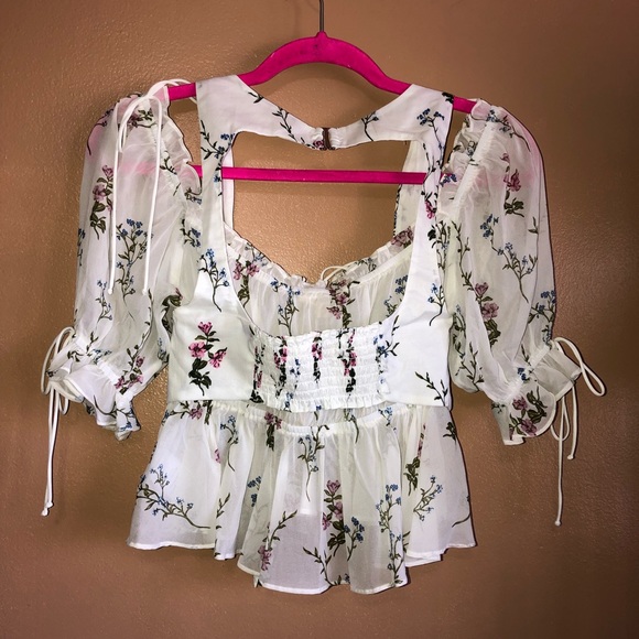 for love and lemons adelaide bustier top